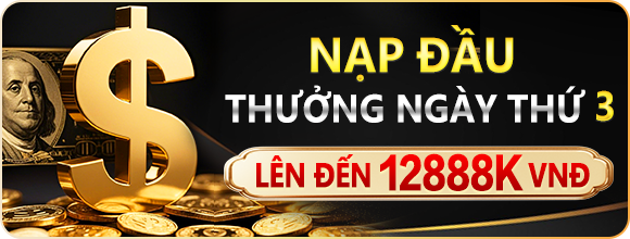 Thành viên tham gia ưu đãi cần đặt cược gấp 3 lần số tiền nạp vào.